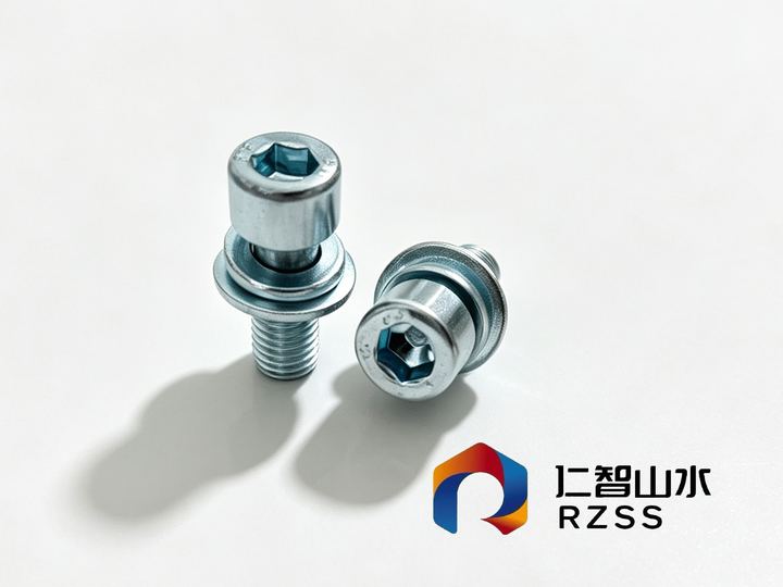Flange screws, zinc